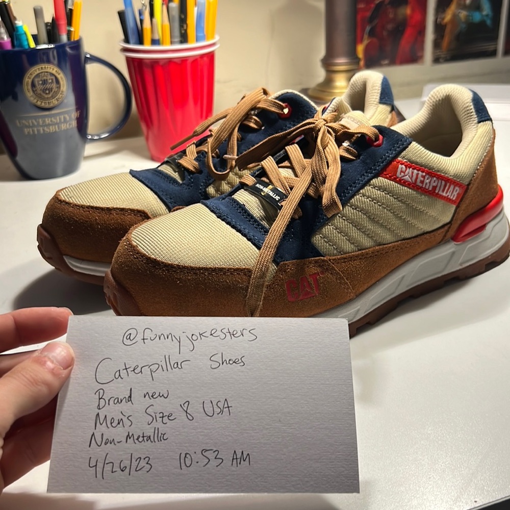 Caterpillar Shoes Brand New Size 8 Brown Non Metallic